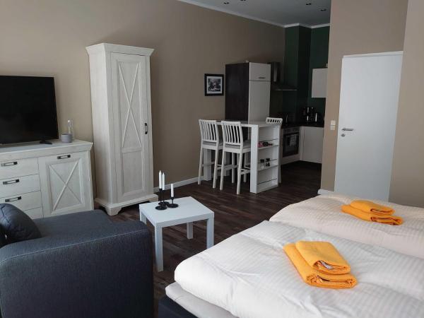 Na fotografii je vidět objekt Ferienwohnung Café Flair nacházející se ve městě Görlitz.
