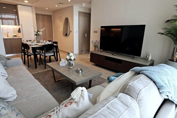 A la foto es mostra l'objecte Luxury 1BR Burj Khalifa to Frame panoramic View situat a la ciutat de Dubai.