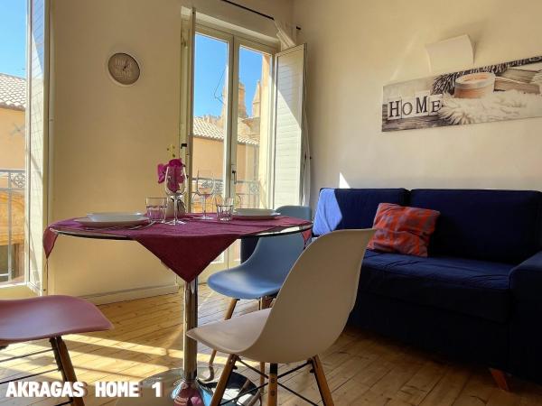 Na fotografii je vidět objekt Akragas Home 1 in Center with City View nacházející se ve městě Agrigento.