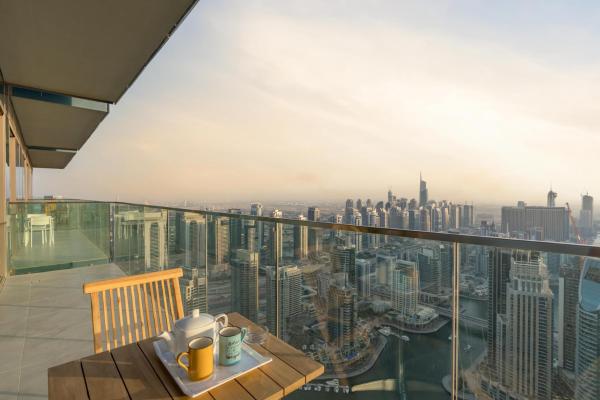 Na fotografii je vidět objekt Vacay Lettings - Marina Gate 2 nacházející se ve městě Sabkhah.