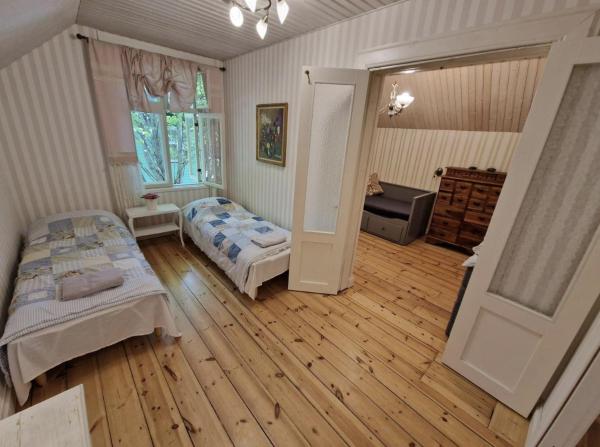 A la foto es mostra l'objecte Villa Tammsaare Classic Beach Apartment situat a la ciutat de Pärnu.