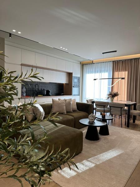 Na fotografii je vidět objekt Modern near beach apartment nacházející se ve městě Durrës.