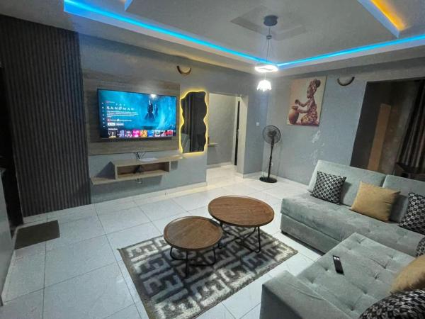 På billedet ses objektet TWO BEDROOM AMWALLODE MODERN LUXURY APARTMENT Ibadan beliggende i byen Ibadan.