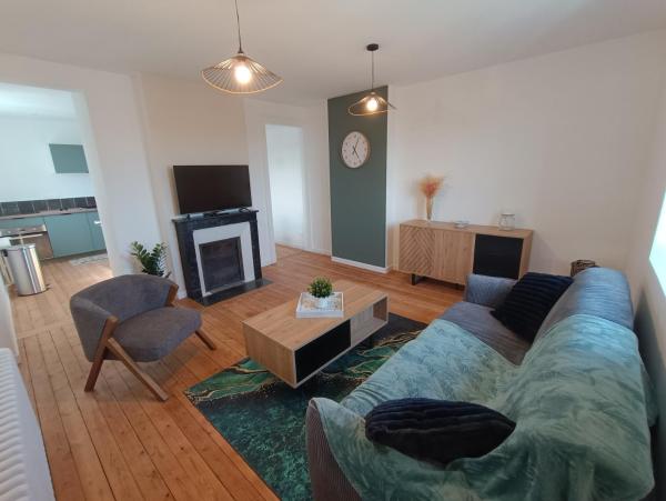 A la foto es mostra l'objecte Appartement de caractère, l'Aventurine situat a la ciutat de Boos.