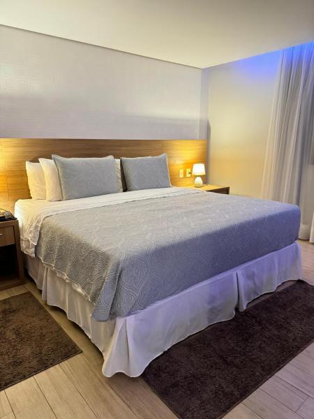 Na fotografii je vidět objekt Apartamento no Hotel Radisson Belém nacházející se ve městě Belém.