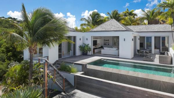 Upscale Romantic Villa with Infinity Pool, Gustavia
