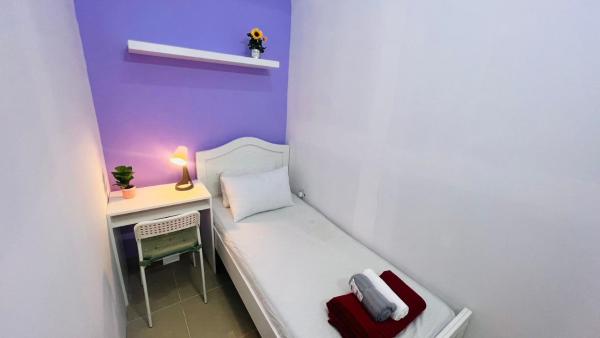 A la foto es mostra l'objecte Solo Haven Room in Barsha Heights Tecom situat a la ciutat de Dubai.