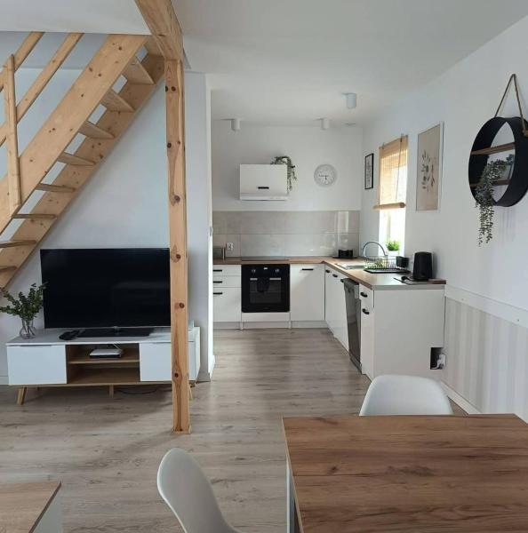 Auf dem Foto ist das Objekt Apartament Pod Bzem Puck in der Stadt Puck zu sehen.