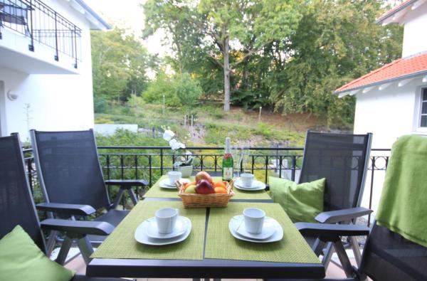 På billedet ses objektet Haus Meeresblick - Ferienwohnung Am Strand (Ref. 128682u1) beliggende i byen Baabe.