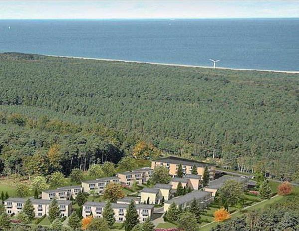 The photo shows Ferienwohnung Küstenwald Federmausweg EG Wittchen located in the city of Müritz.