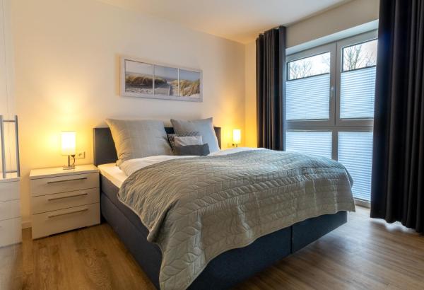 Nella foto è visibile l'oggetto Ankerplatz für bis zu 4 Gäste plus Kleinkind situato nella città di Dorum.