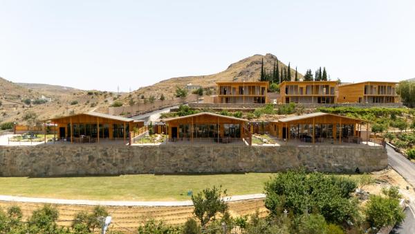 På billedet ses objektet Wakan Farm Villas El Souda - مزرعة وكن الريفية - قرية شرمه beliggende i byen Sawda'.