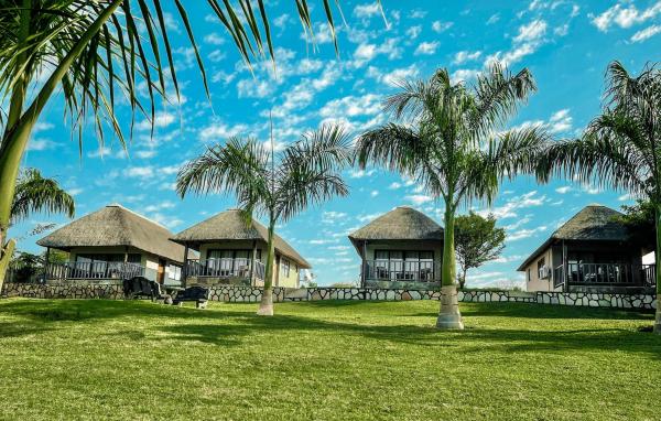 Na zdjęciu widoczny jest obiekt Green Park Safari and Fishing Lodge położony w mieście Chirundu.