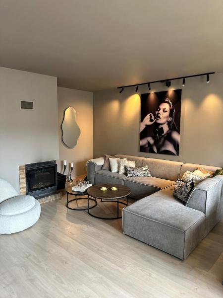 Na zdjęciu widoczny jest obiekt Modern apartment near the sea and beach life położony w mieście Østre Jong.