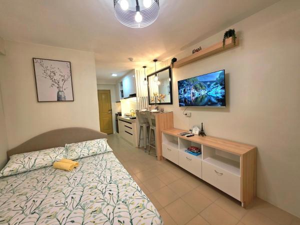 På billedet ses objektet ZY New Studio Unit Dumaguete Wifi and Netflix beliggende i byen Dumaguete.