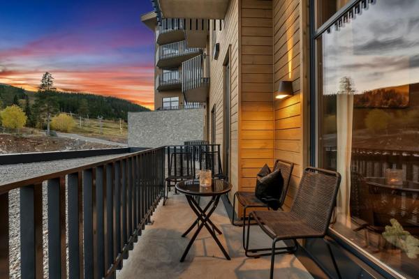 Nella foto è visibile l'oggetto New Nice apartment Trysil alpine lodge with the lift right outside situato nella città di Trysil.