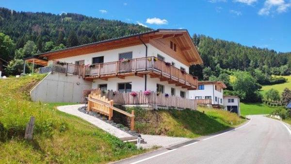 Auf dem Foto ist das Objekt Ferienwohnung Alpy in der Stadt Ainet zu sehen.