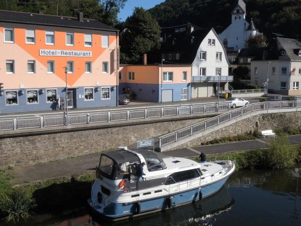 På billedet ses objektet Hotel Restaurant LAHNHOF beliggende i byen Dausenau.