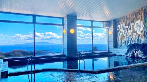 En la foto se muestra el objeto Itoen Hotel Atagawa ubicado en la ciudad de Katase.