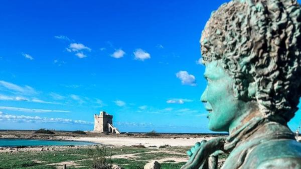 A la foto es mostra l'objecte Casa vacanze La canzone del sole situat a la ciutat de Torre Squillace.