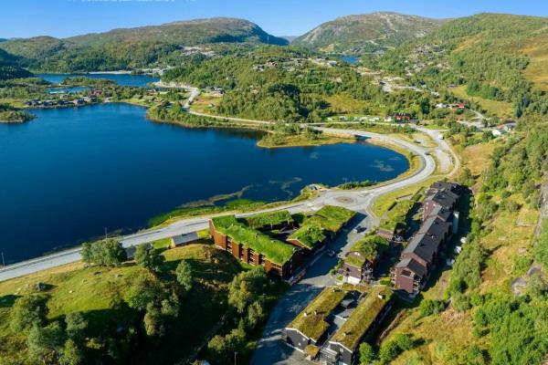 Nella foto è visibile l'oggetto Family-friendly apartment near Sirdal activities situato nella città di Sinnes.