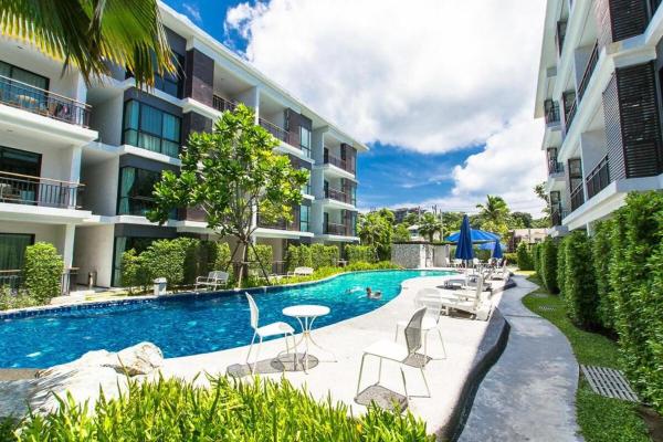 A la foto es mostra l'objecte C100 Sea Breeze Escape 1BR with Sauna & Pool situat a la ciutat de Rawai Beach.