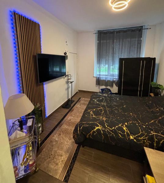 På bildet vises objektet Studio équipé som ligger i byen Brussel.