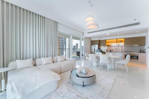 Στη φωτογραφία φαίνεται το αντικείμενο Seafront 3BR with maid's - Grand Bleu by Elie Saab που βρίσκεται στην πόλη Ντουμπάι.