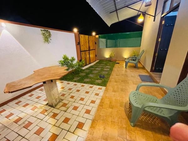 A la foto es mostra l'objecte Dream villa and homestay madiha cabana situat a la ciutat de Matara.