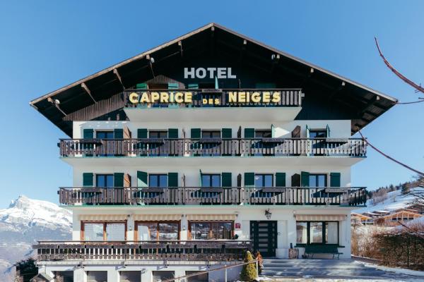 A la foto es mostra l'objecte Hôtel Le Caprice Des Neiges Combloux situat a la ciutat de Combloux.