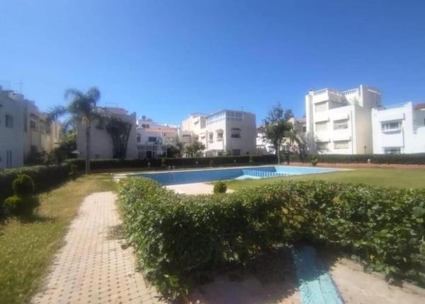 Na zdjęciu widoczny jest obiekt Studio with Swimmingpool in Harhoura położony w mieście Temara.