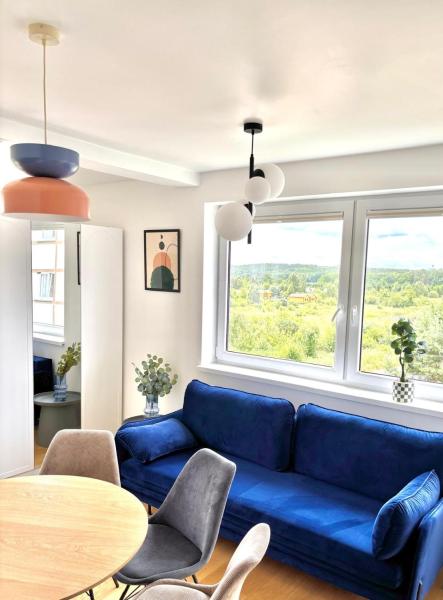 A la foto es mostra l'objecte Dębina Lounge 54 Apartamenty situat a la ciutat de Debina.