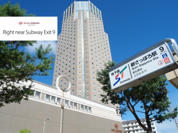 På billedet ses objektet Hotel Emisia Sapporo beliggende i byen Sapporo.