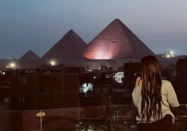 Nella foto è visibile l'oggetto HADLA INN Pyramids View situato nella città di Il Cairo.