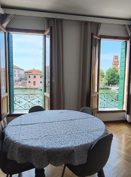 A la foto es mostra l'objecte Moretti flat Canal View situat a la ciutat de Venècia.