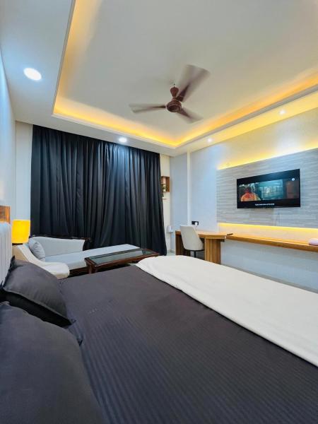 På billedet ses objektet Moonpathstays beliggende i byen Lucknow.