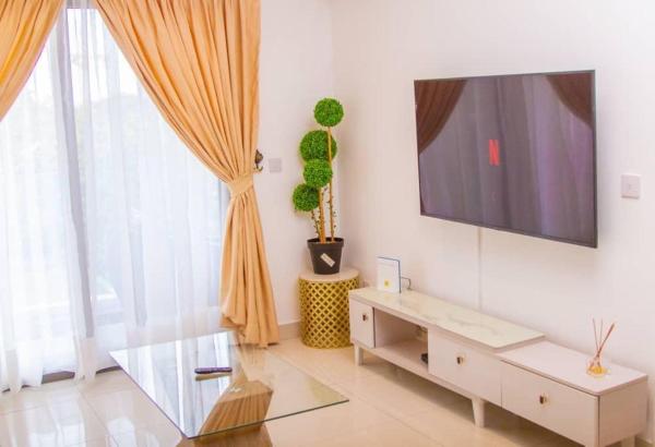 The photo shows the The Lennox- one bedroom located in the city of Trofwi.