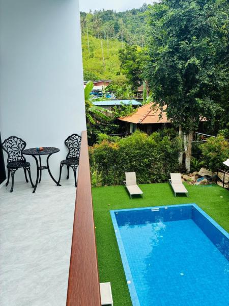A la foto es mostra l'objecte Hillside Haven-Luxury Room situat a la ciutat de Amphoe Koh Samui.