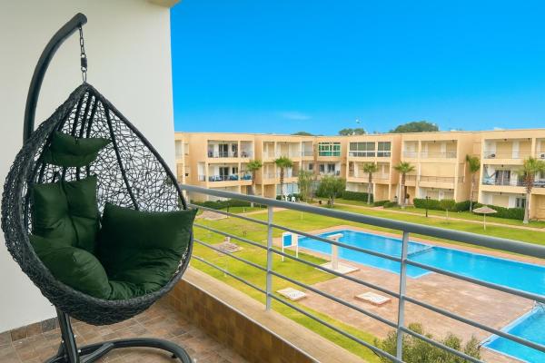 Na fotografii je vidět objekt Magnifique appartement 2 chambres vue sur piscine - Sidi Rahal nacházející se ve městě Bir Jdid.