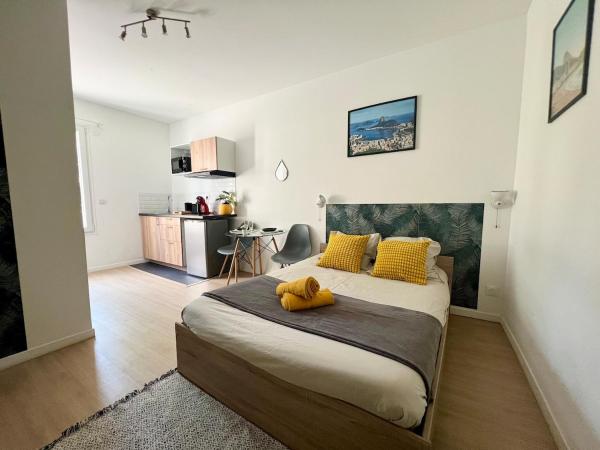 A la foto es mostra l'objecte Studio Rio - Confortable avec jardin d'été I proche gare et centre situat a la ciutat de Châtellerault.