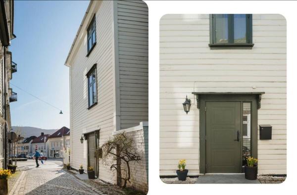 A la foto es mostra l'objecte Central & Charming in Bergen situat a la ciutat de Bergen.