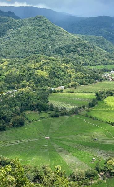 A la foto es mostra l'objecte Komachi House situat a la ciutat de Limbung.