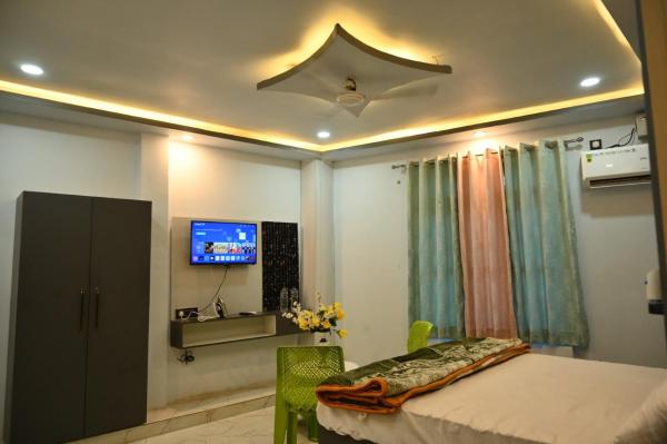 Auf dem Foto ist das Objekt Shri Balaji Homestay in der Stadt Ayodhya zu sehen.