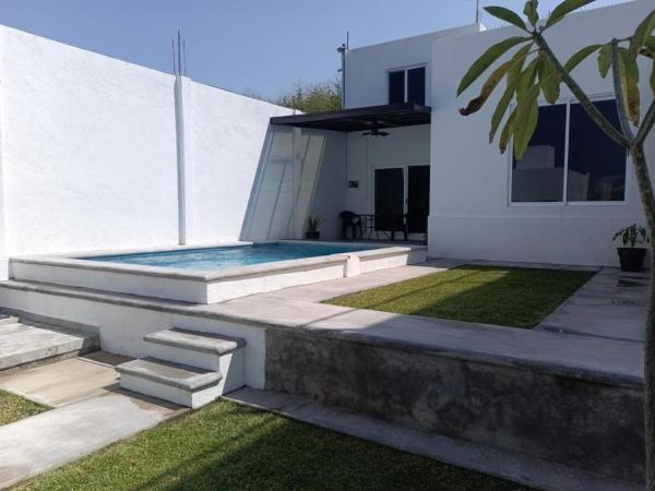 Na fotografii je vidět objekt Casa Marina del Ángel privada nacházející se ve městě Tequesquitengo.