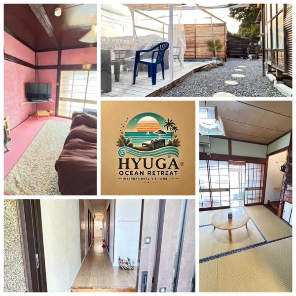 På billedet ses objektet hyuga ocean retreat1軒貸し切り beliggende i byen Mimitsu.