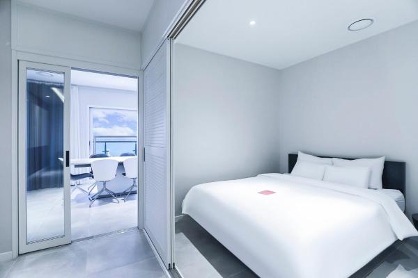 På bilden syns objektet Busan Songjeong Hotel Hongdan som ligger i staden Songjŏng-dong.