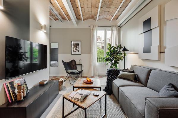 Φωτογραφία 6: Andy - 2 bedrooms and office and balcony in Eixample Dreta