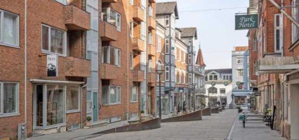 Na fotografii je vidět objekt Apartment Vejle nacházející se ve městě Vejle.