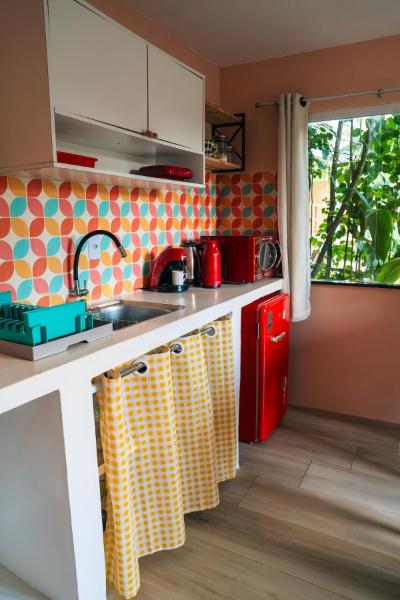 På billedet ses objektet Casa dos Coqueiros in Morro de São Paulo Com Jardim Privativo beliggende i byen Cairu.