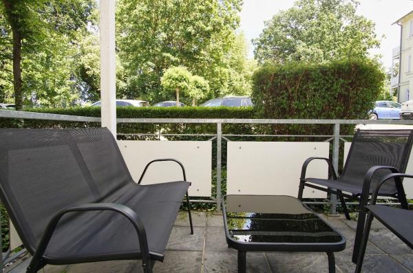 Bilde 5: strandnah, Terrasse, AHOI Erlebnisbad gratis in Sellin - Strandresidenz Brandenburg FeWo01